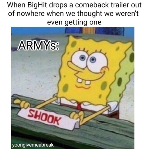 BTS Memes But It's Spongebob | ARMY MEMES Amino