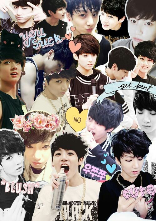 Jeon Jungkook collage ️ | ARMY's Amino Amino