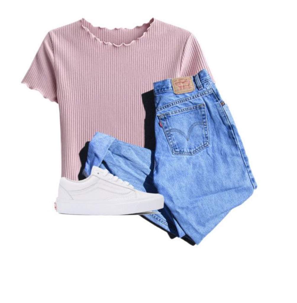 cute outfits with pink vans
