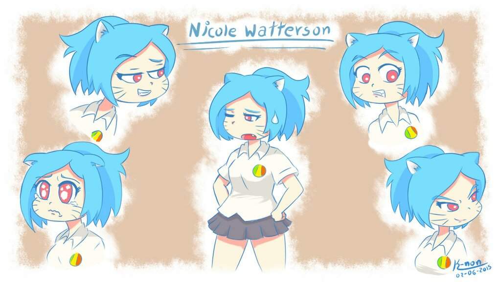 the amazing world of gumball nicole x yuki