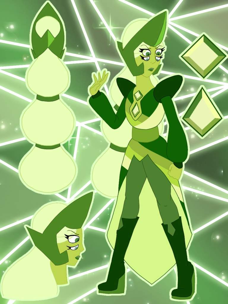 Green Diamond Design | Steven Universe Amino