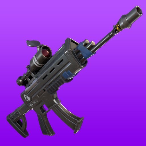 su dano es bueno de por si el fucil es bueno ahora con la mira es mejor para mi es mejor que un sniper normal ya que dispara seguido lo cual es - escopeta corredera fortnite png