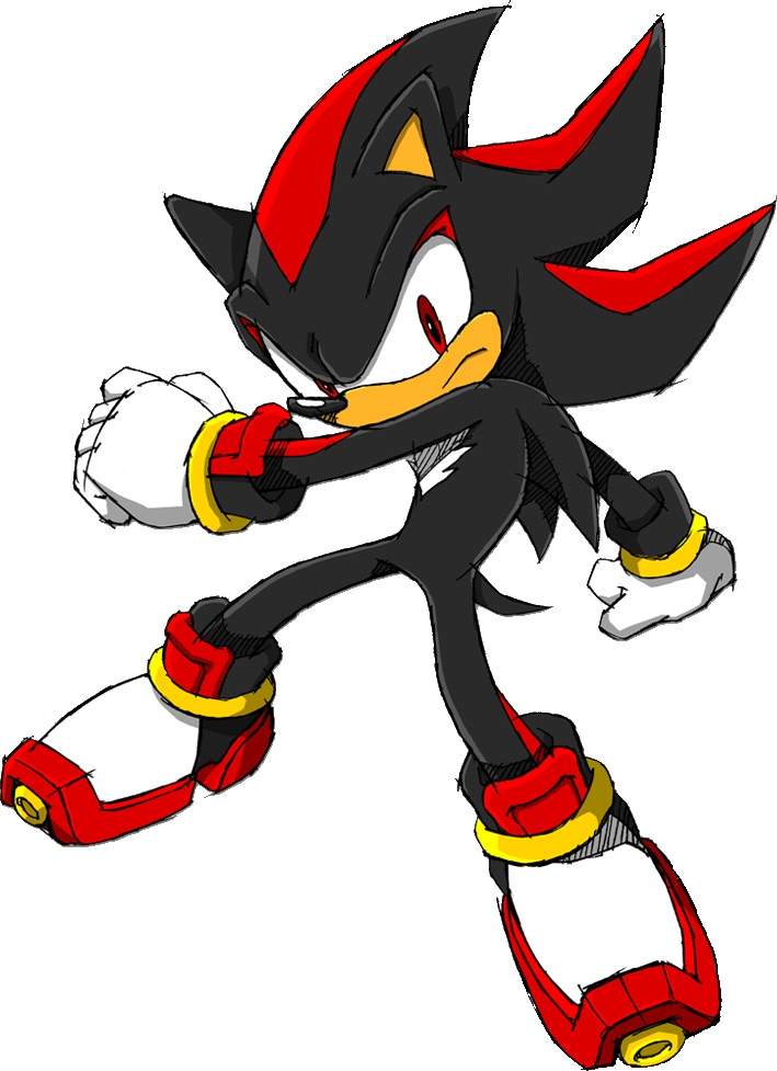 Redrawing Shadow (sonic Channel Style) 