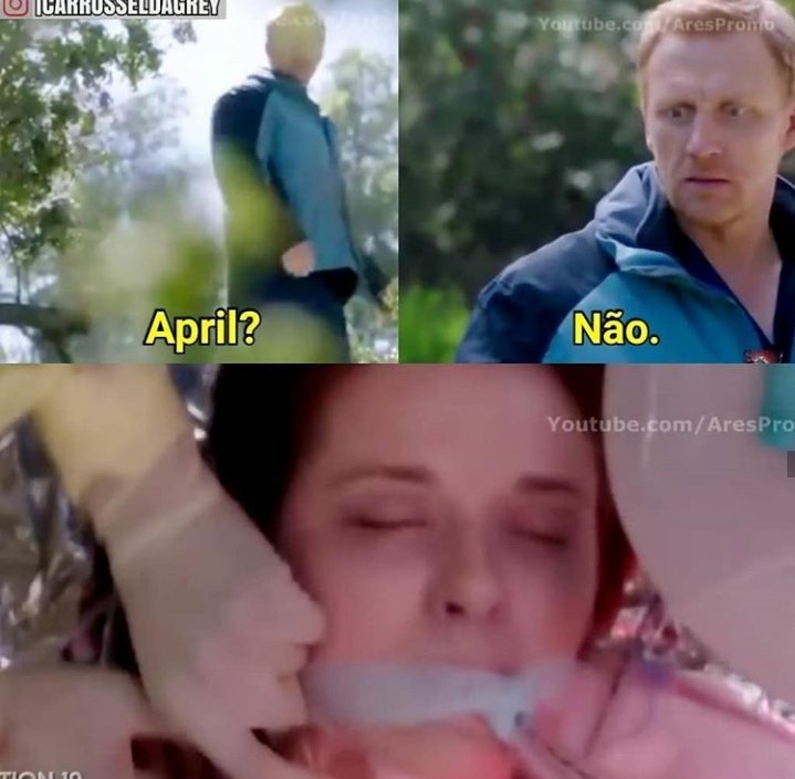 a april morre em greys anatomy