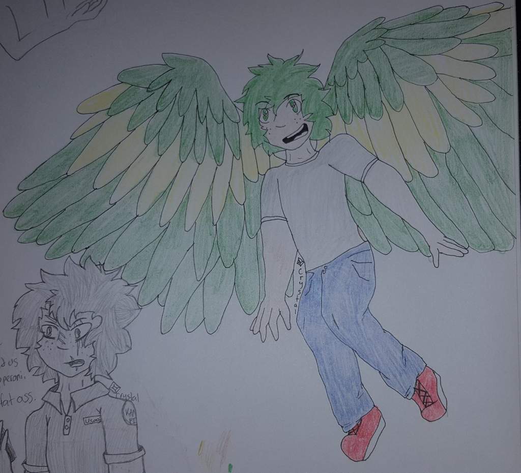 Winged Izuku My Hero Academia Amino