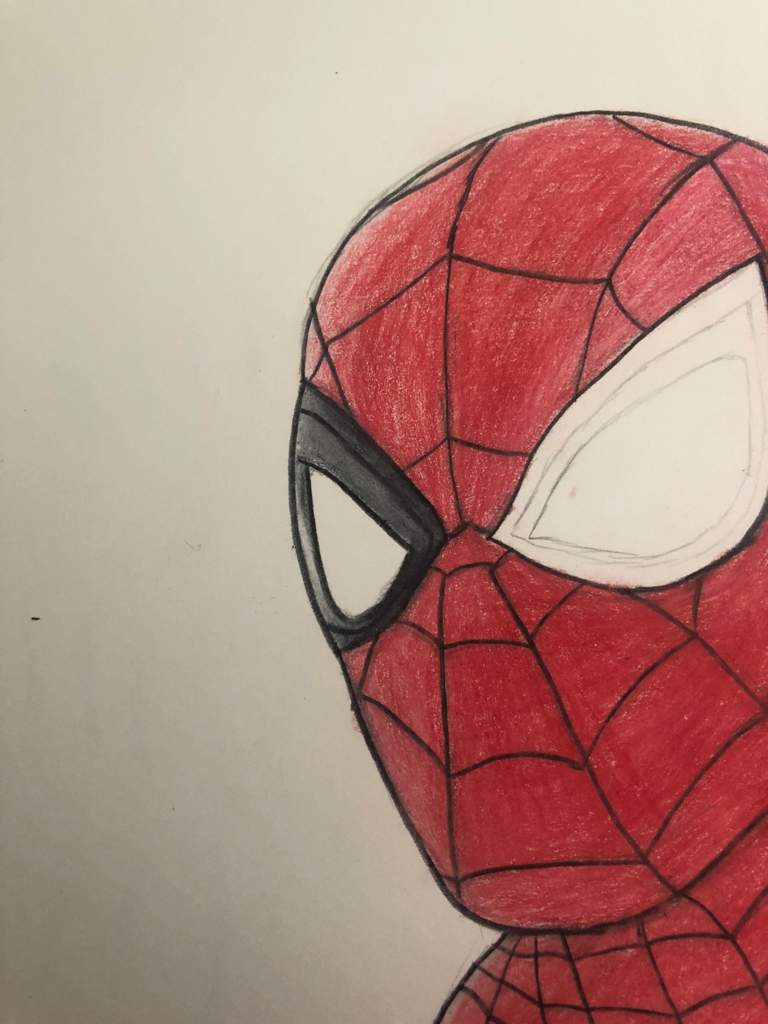 spider man drawing