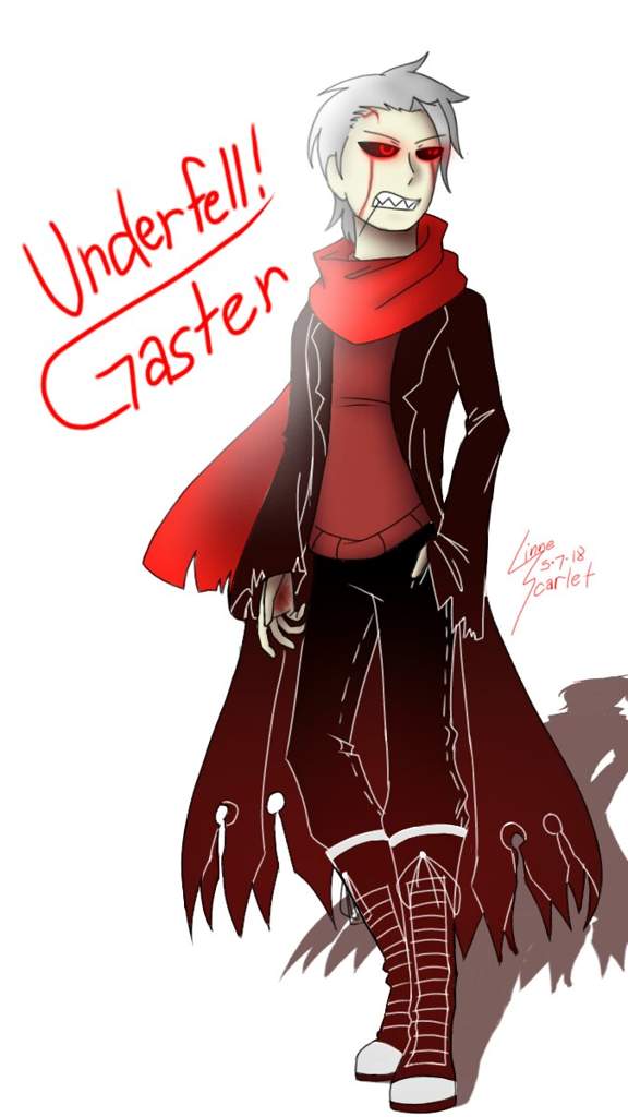 Uf Gaster Human Plus Speedpaint Undertale Aus Amino