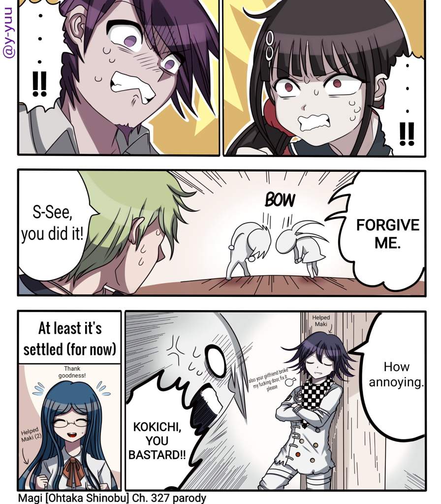 Kaimaki Short Comic Magi Parody | Danganronpa Amino