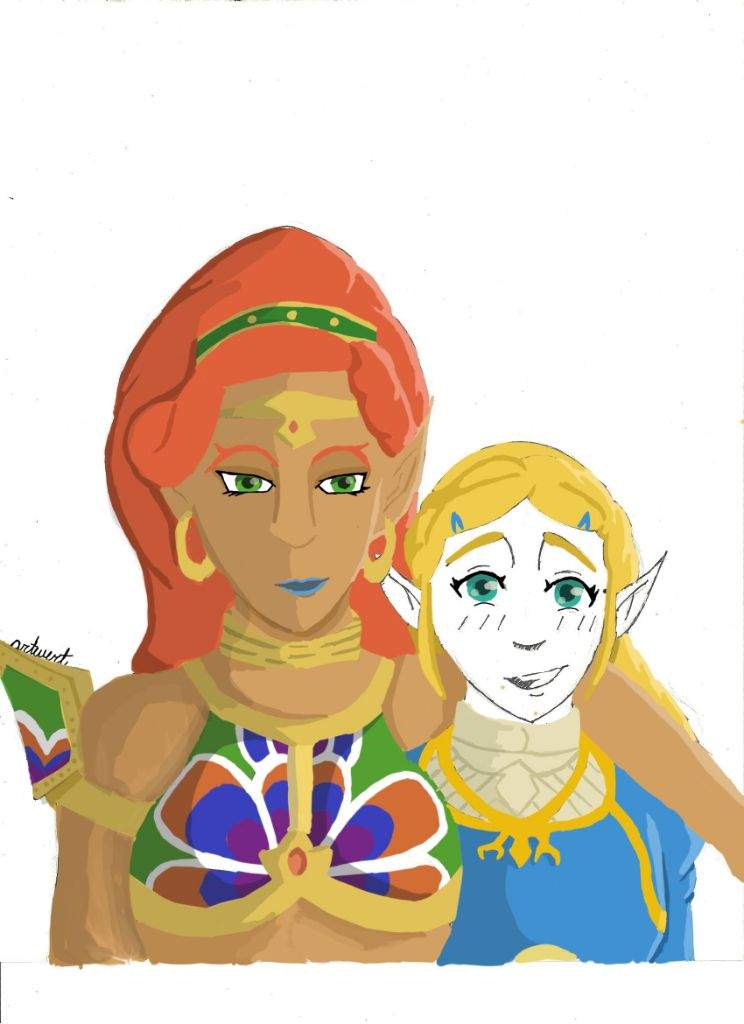 Zelda and Urbosa | Zelda Amino