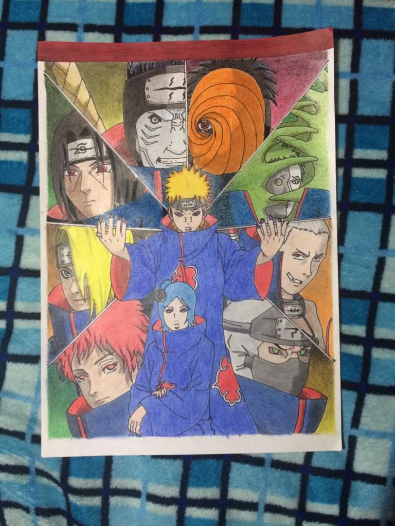 ️ Proceso dibujo de akatsuki... ️ | •Arte Amino• Amino