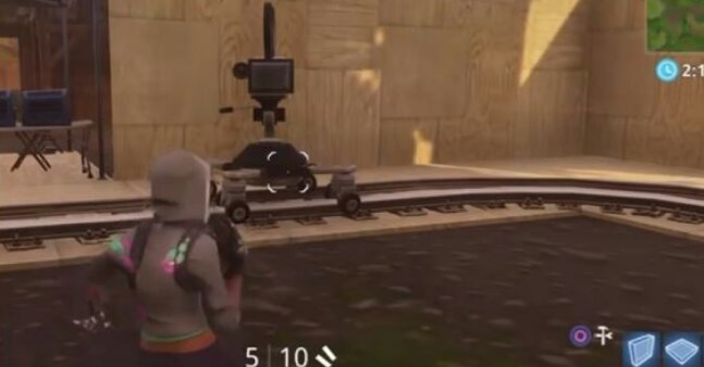 locations for cameras for dance in front of different film cameras challenge fortnite battle royale armory amino - cameras fortnite battle royale