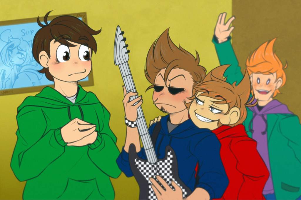 Как нарисовать торда из eddsworld