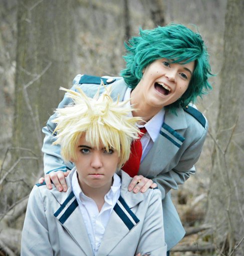 Platonic BakuDeku cosplay | My Hero Academia Amino