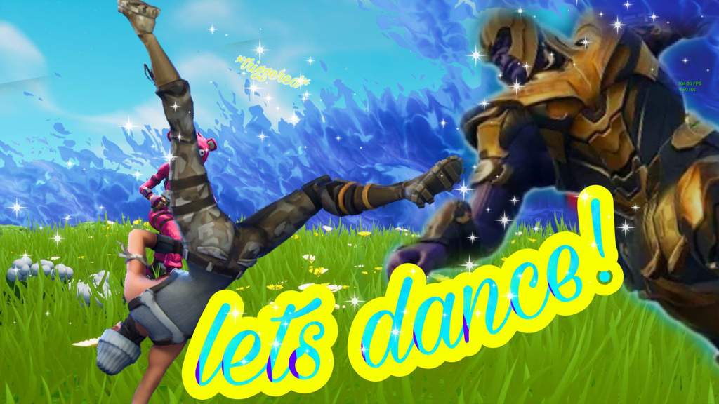 Fortnite Battle Royale Dancing With Thanos Video Games Amino - video games