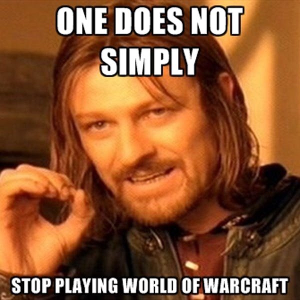 What Do You Mean People Are Making Memes About Me Playing Wow