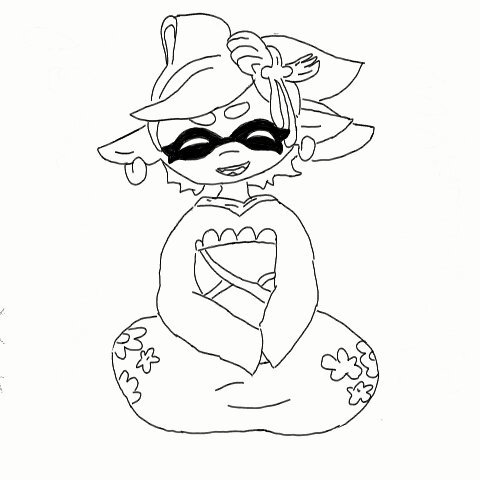 Octoling Pages Coloring Pages