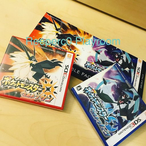 Fun fact: the japanese version of USUM have the Red and Blue box ...