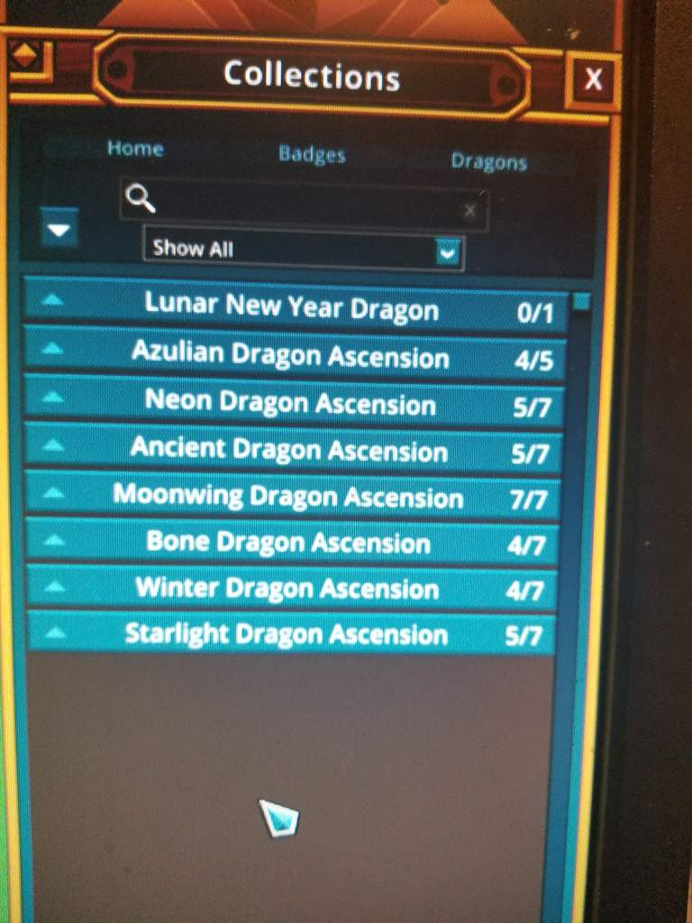 Dragon Sets Trove Amino