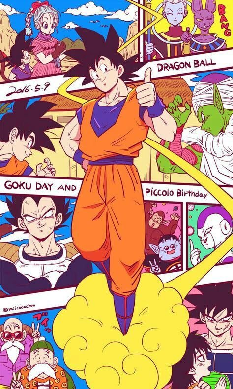 Feliz día de Goku !!! | •Cómics• Amino