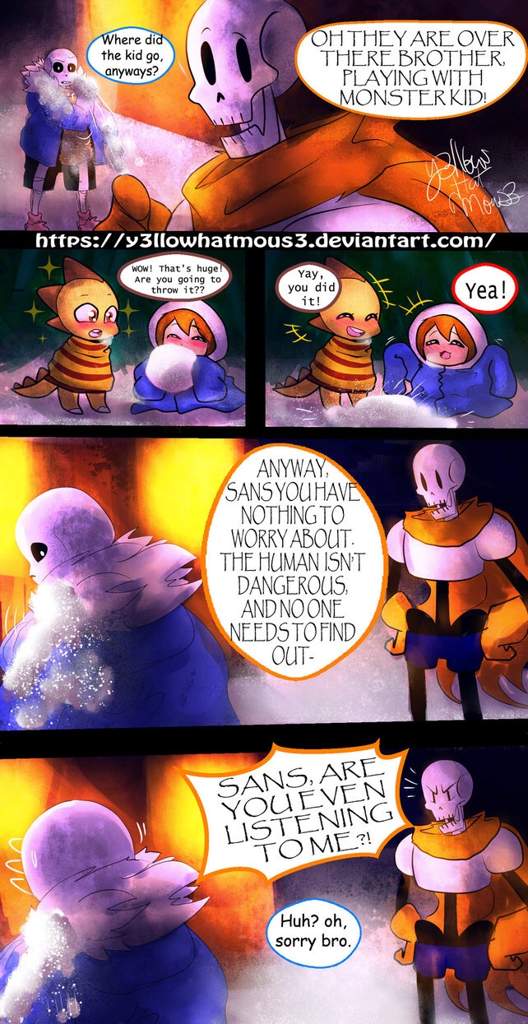 Kiddo: chapter 0 pg20 | Undertale Amino