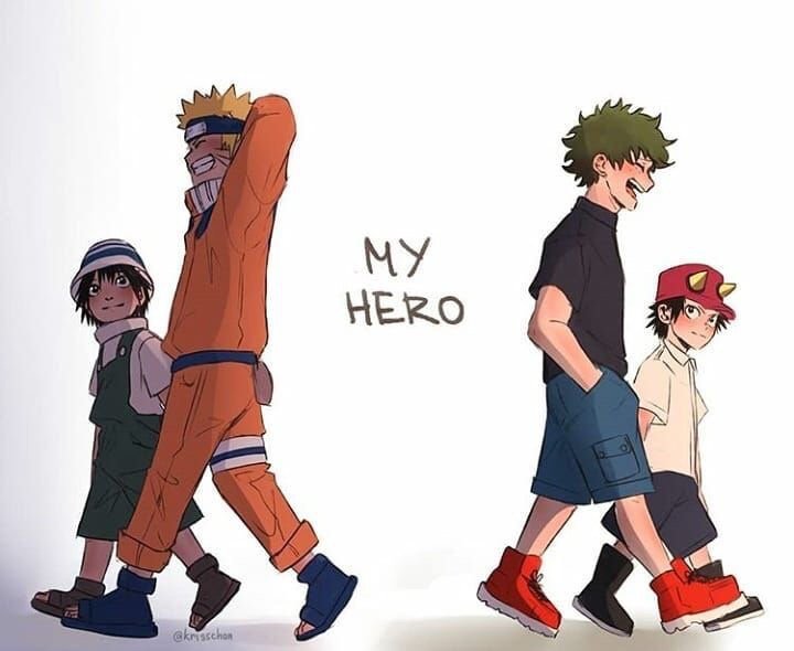 Deku And Naruto 5848