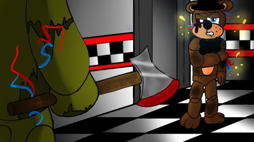 Leftover Bloody Tears: FNAF Comics Teaser | Five Nights At Freddy's Amino