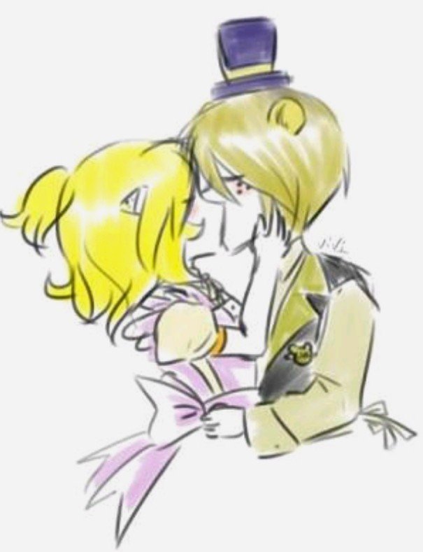 Golden Freddy X Chica Shipp Wiki Fnaf Amino Español Amino 1014