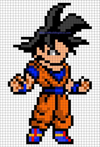 Goku pixel | DRAGON BALL ESPAÑOL Amino