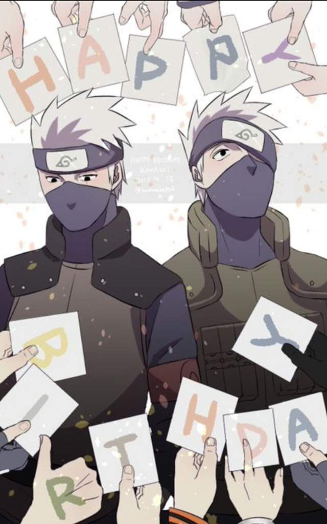 Joyeux Anniversaire Kakashi Naruto Boruto Fr Amino