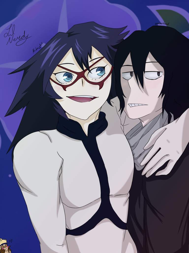 boku no hero academia midnight x eraserhead