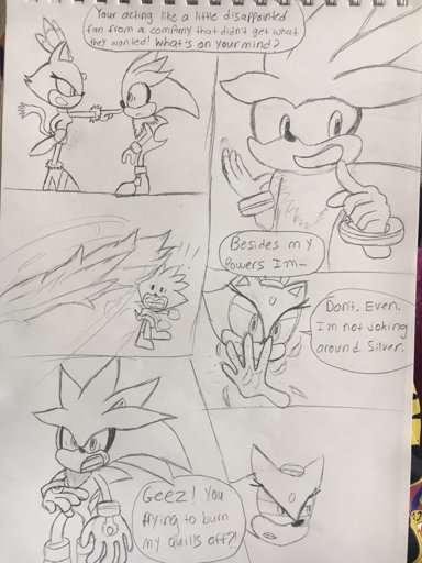 Preview pictures for the Silver The Hedgehog comic | Sonic the Hedgehog ...