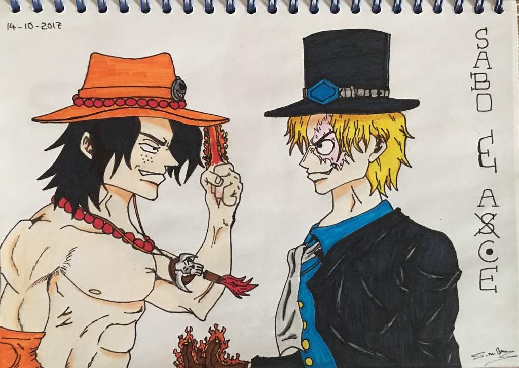 Ace Meets Sabo Fanart One Piece Amino
