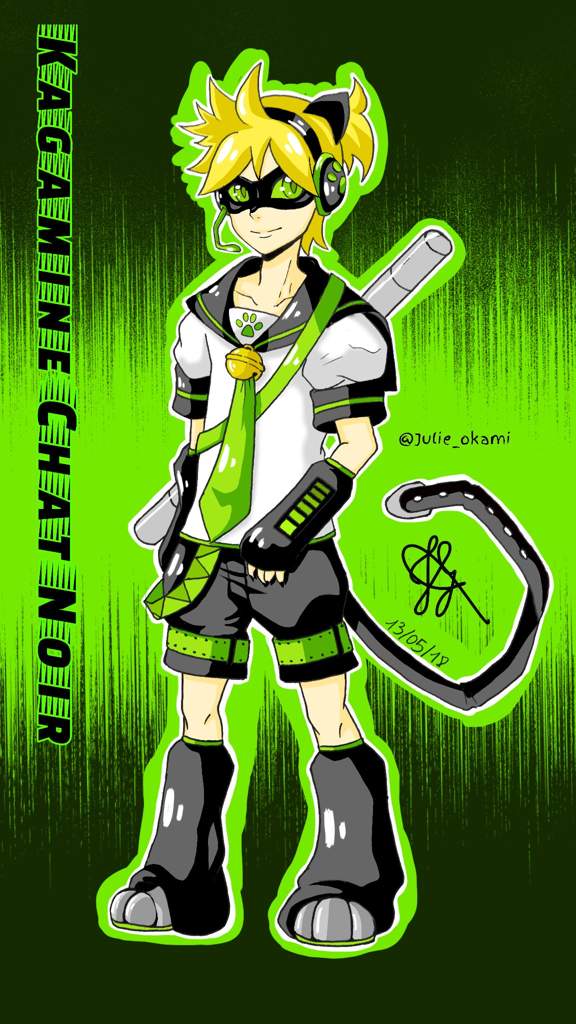 Kagamine Len X Chat Noir Miraculous Ladybug Fr Amino