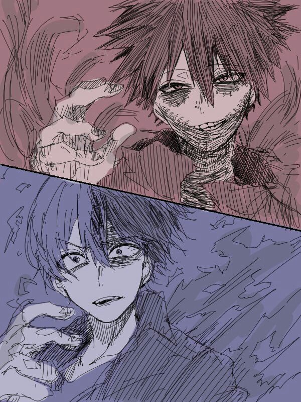 ¿Hermanos? Dabi y Todoroki Boku No Hero Academia Amino