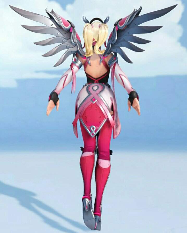 Pink Mercy Skin Overwatch Amino