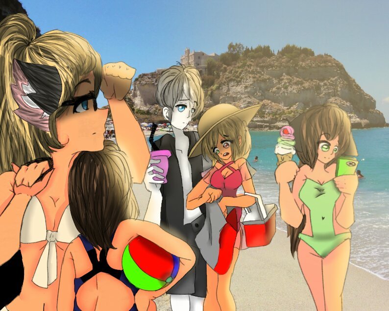 Going To The Beach Roblox Amino - swimsuit drawing roblox