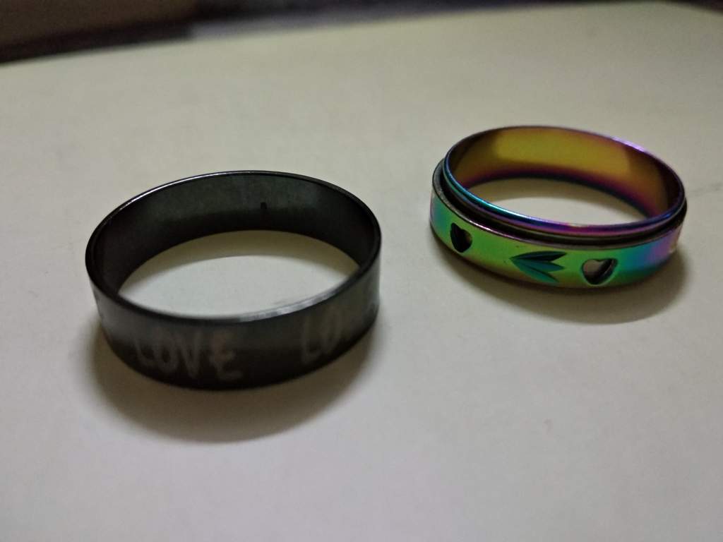 got my pride ring and ace ring finally virtual ace amino