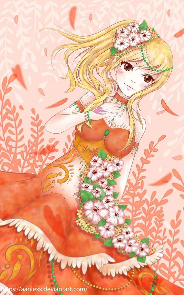 Lyusi Hartfiliya Fairy Tail Anime Art Rus Amino