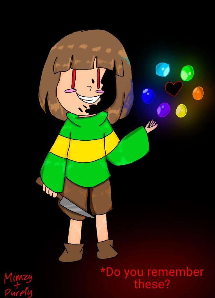 Hate Chara [collab with Purely.Dreams... again] | Glitchtale Amino