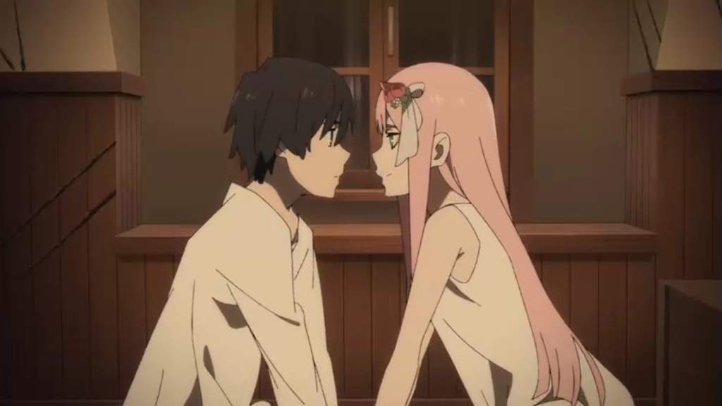 Anime making out gif