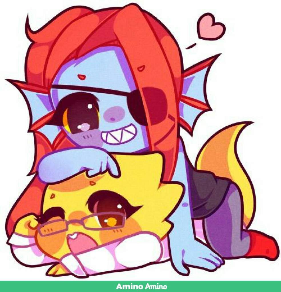 Alphyne Undyne X Alphys Wiki Undertale Ships Amino