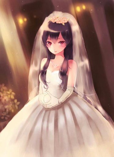 Image: ✮ ANIME ART ✮ wedding. . .bridal. . .bride. . .wedding dress ... |  Anime Amino