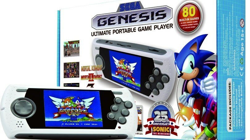 atgames sega genesis ultimate portable game player