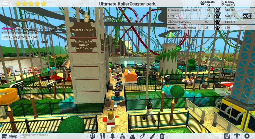 My Theme Park 2 Years In The Making Roblox Amino - 