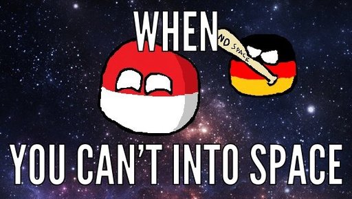 Poland cannot into space | Polandball Amino