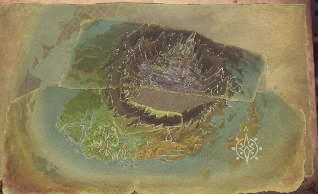 MHW Full map. (Spoilers?) | Monster Hunter Amino