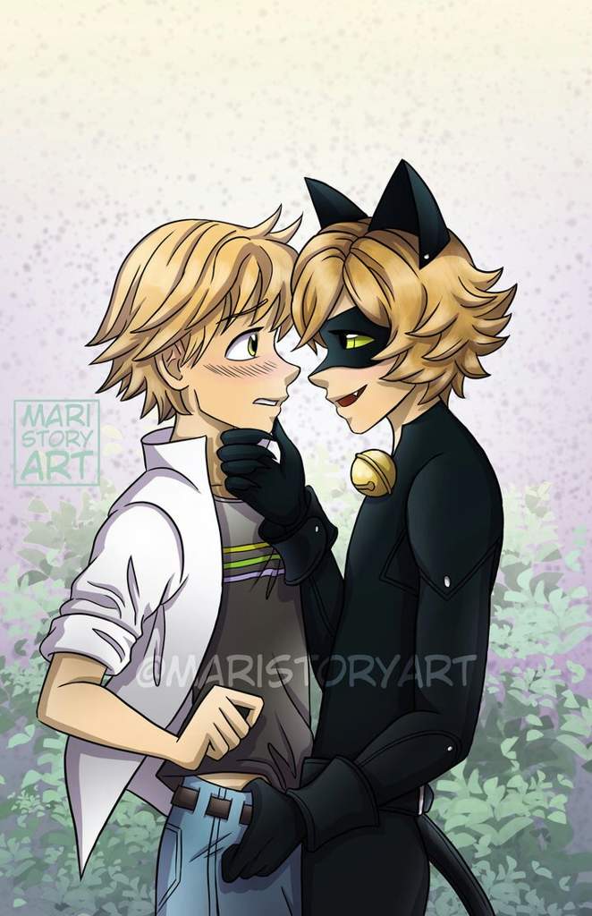 Adrien X Chat Noir | •Miraculous Ladybug Español• Amino