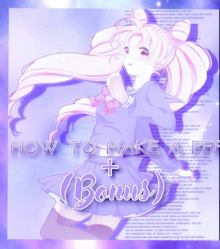 How to make a Pfp (Basics + Extra) | Sailor Moon Amino