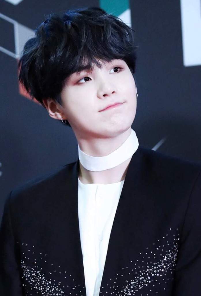 black hair yoongi