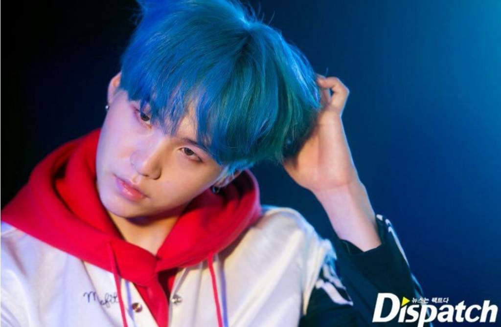 BTS's Suga Rocks Blue Hair in New "Butter" Teaser Photos - wide 3